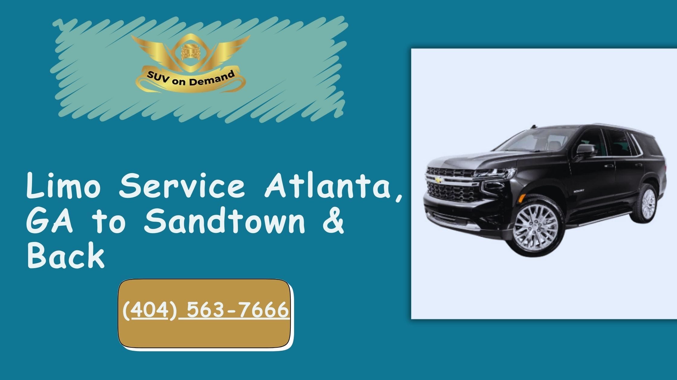 Limo Service Atlanta, GA to Sandtown & Back