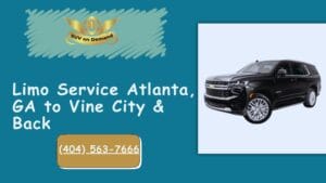 Limo Service Atlanta, GA to Vine City & Back