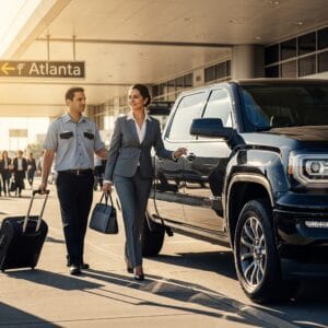 executive and business airport transfers to the hotel and meetings in atlanta georgia
