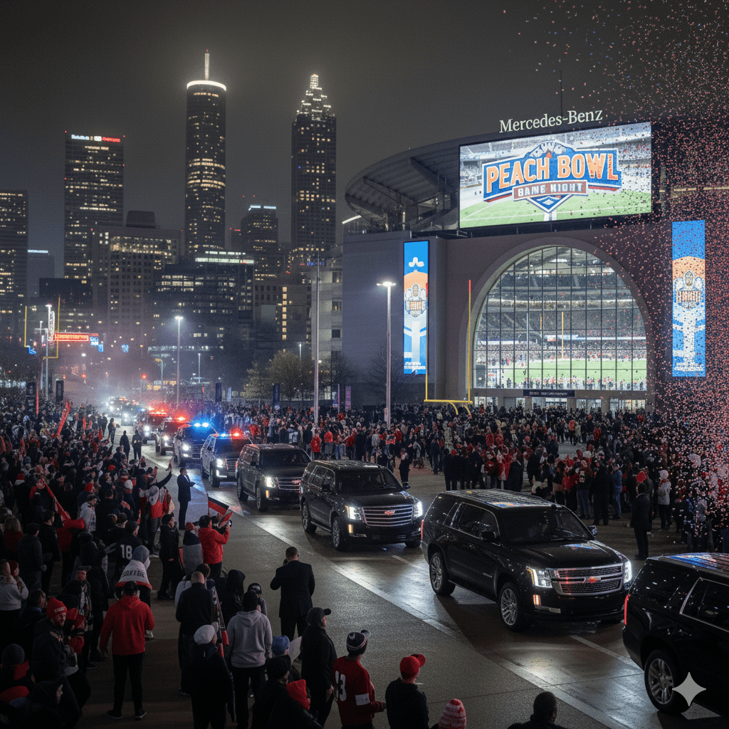 Atlanta event transportation for college football playoff games