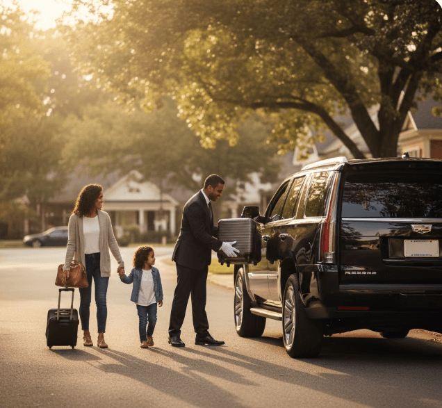 Early Morning Airport Pickup Limo
