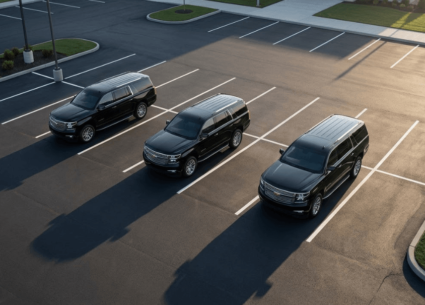 SUV limo fleet