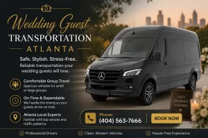 Wedding guest transportation Atlanta